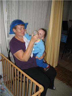 Schütze Oma zeigt Einsatz. Machste gut meine liebe Oma IMG_3207.jpg